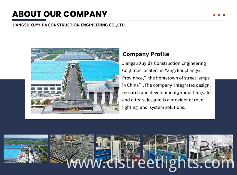 Solar Panel Aluminum Waterproof IP66 LED Outdoor Split Type Solar Street Light